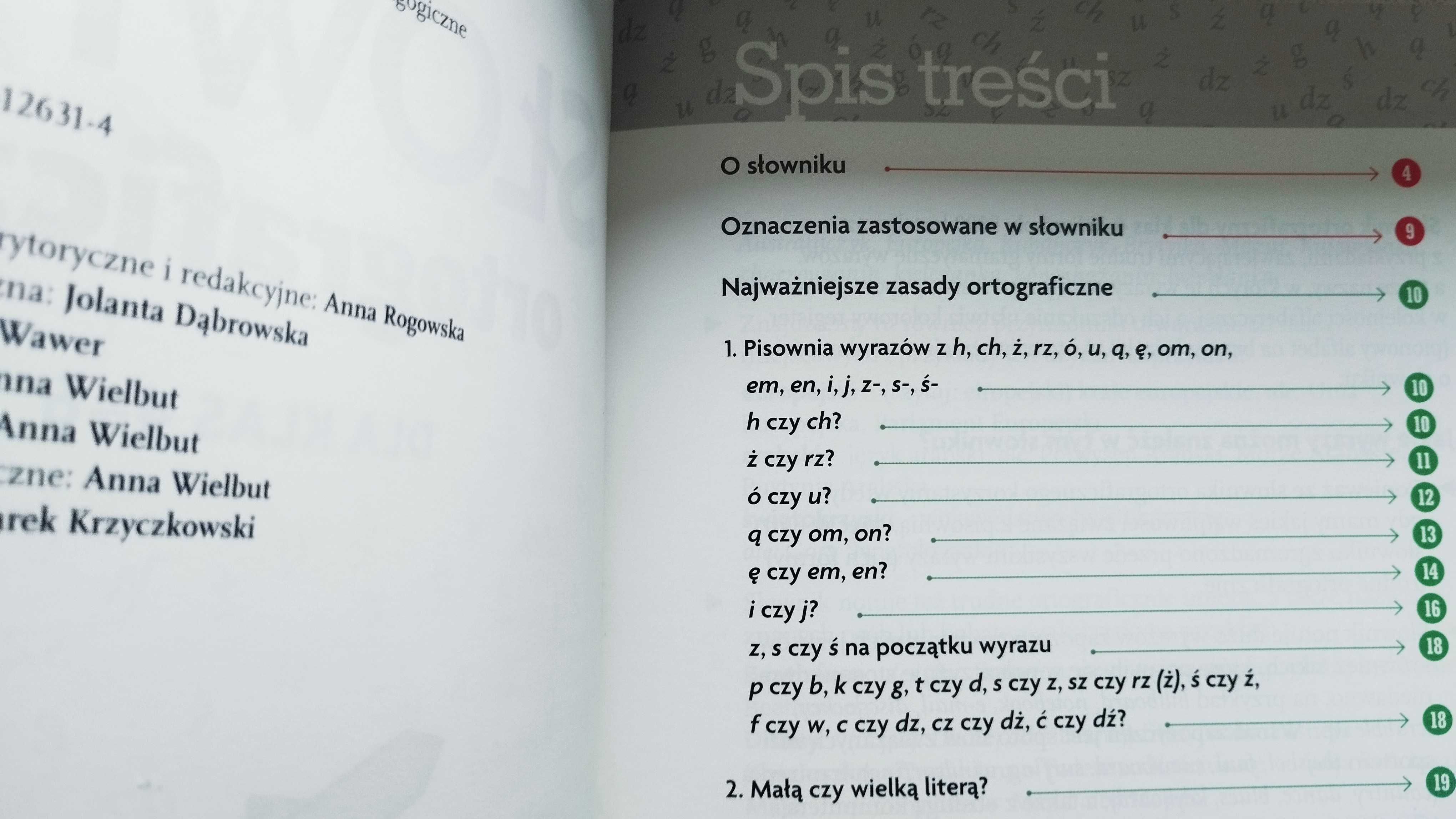Słownik ortograficzny dla klas 4-6