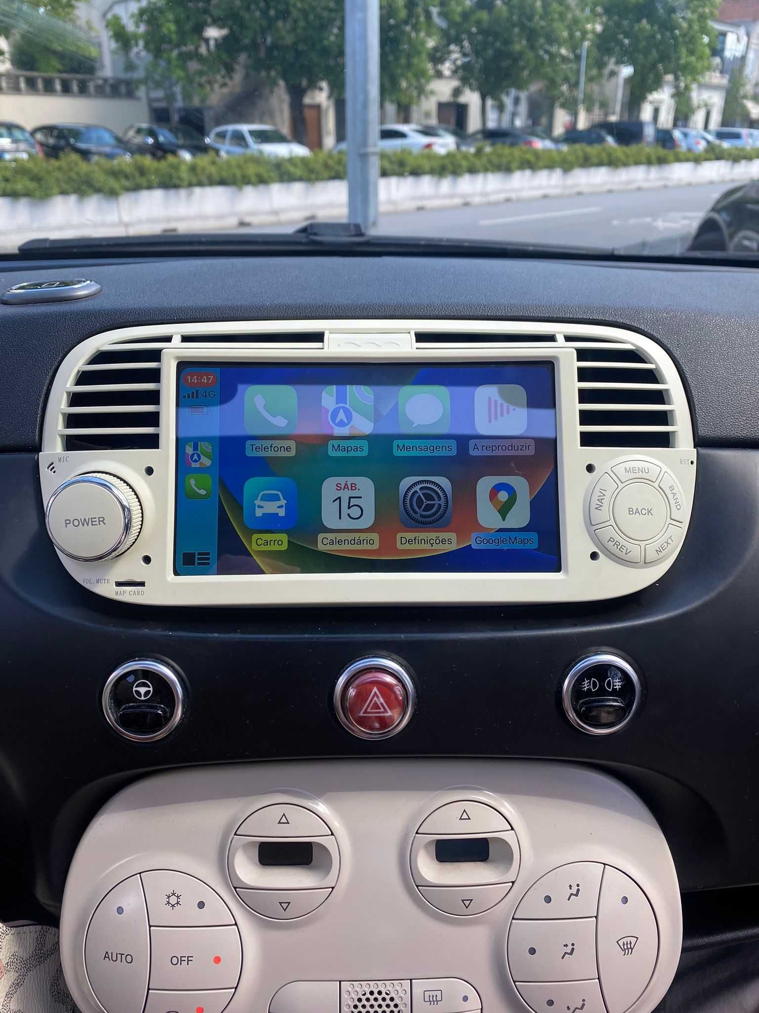 Radio Android 12 – FIAT 500 – 2007 A 2014 *NOVOS E SELADOS*