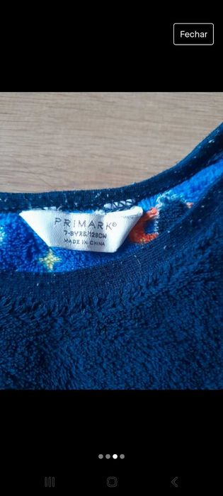 Pijama 7/8 anos em bom estado