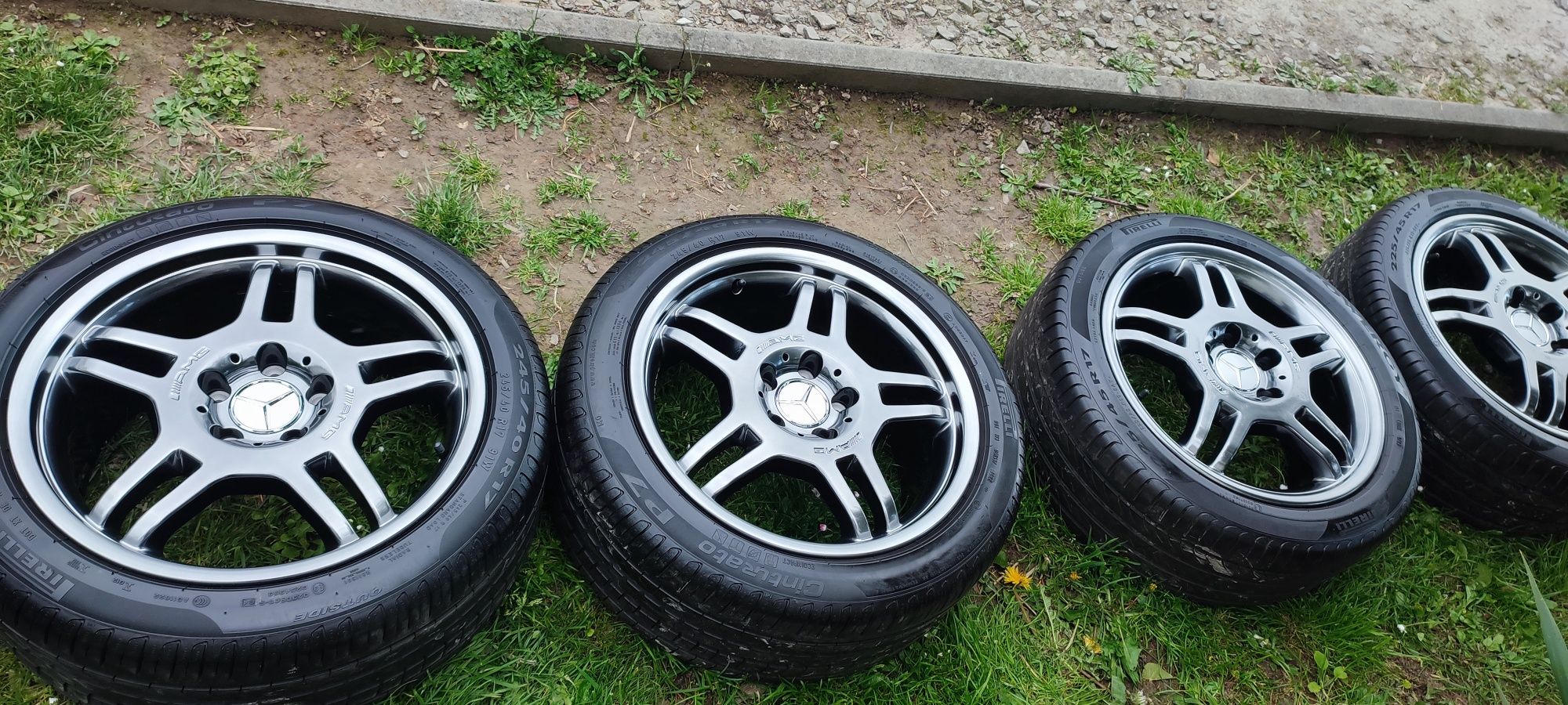 Koła alufelgi AMG 7.5 i 8.5 17 Mercedes  c32 slk 32
