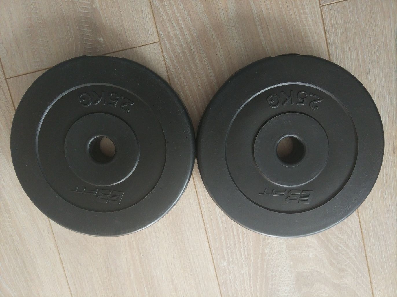 Obciążniki Kompozytowe 2x 2,5kg EB FIT, super stan