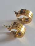 Par de argolas de ouro 19,2