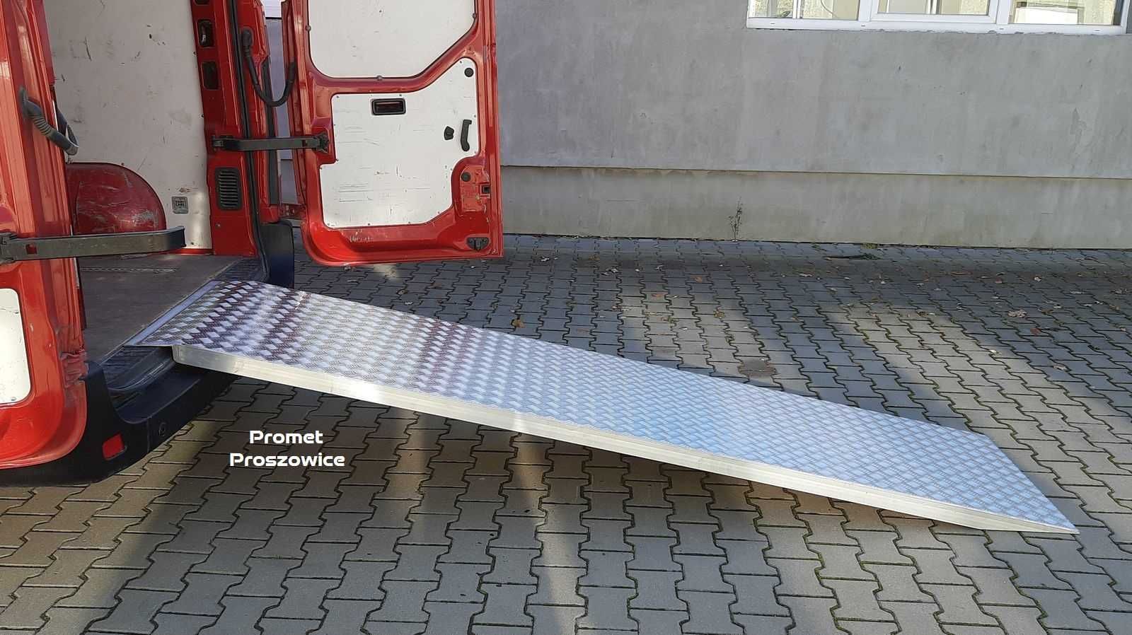 Rampa Aluminiowa Najazd Podjazd Platforma na Busa na Schody