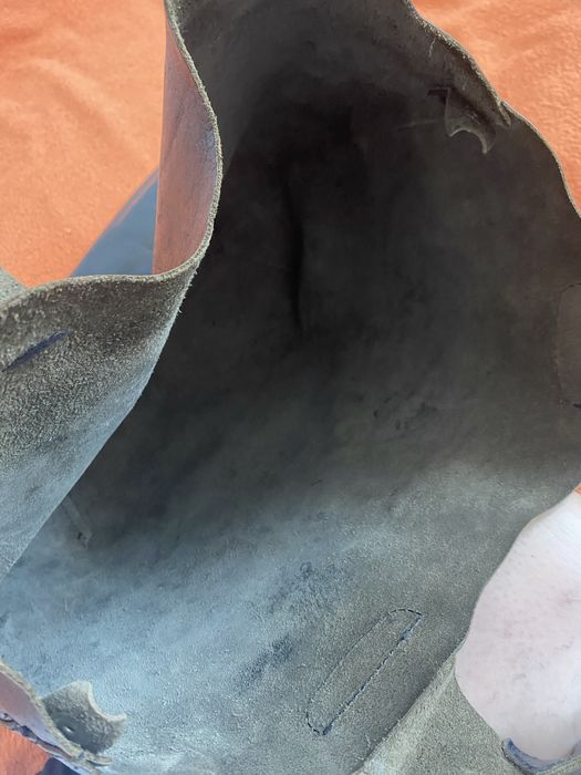 Torba skóra duża czarna