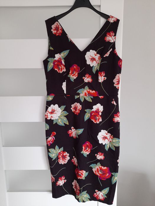 Sukienka w kwiaty, Peacocks, rozm 40