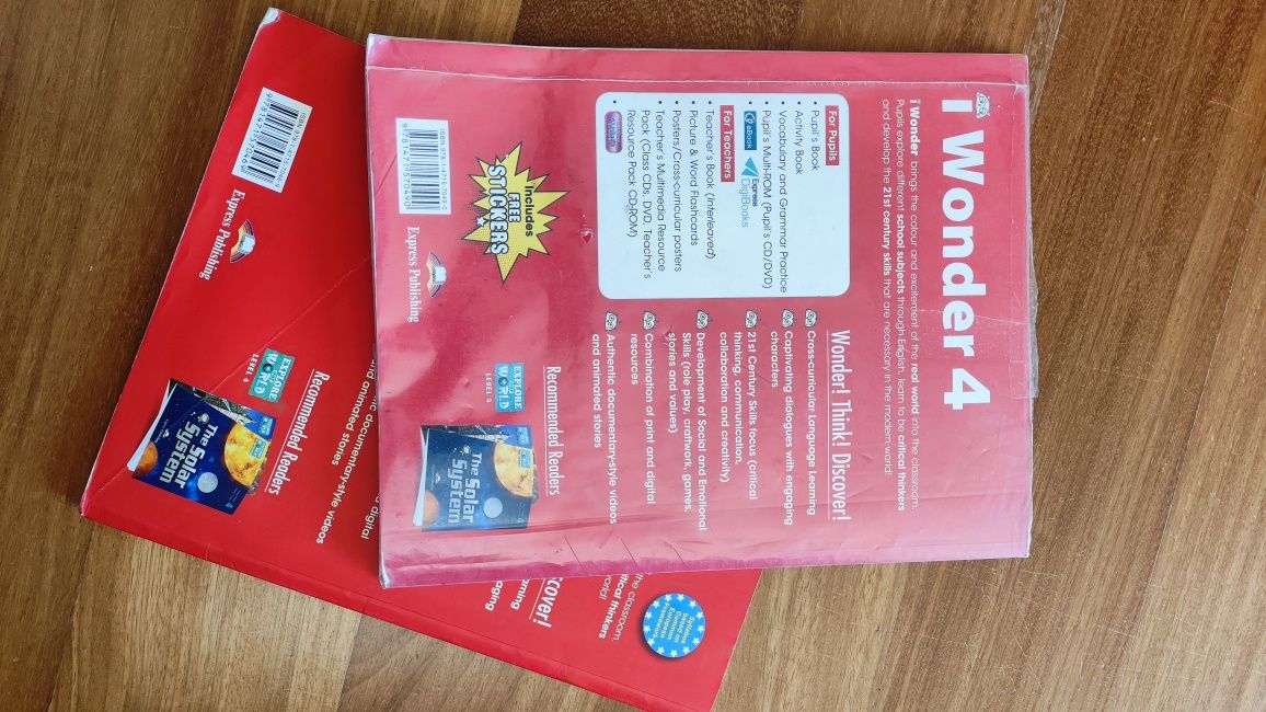 Manual e fichas de inglês 4 ano