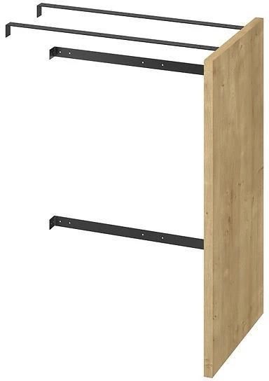 Szafka pod pralkę 65cm otwarta Cersanit CITY DĄB DSM