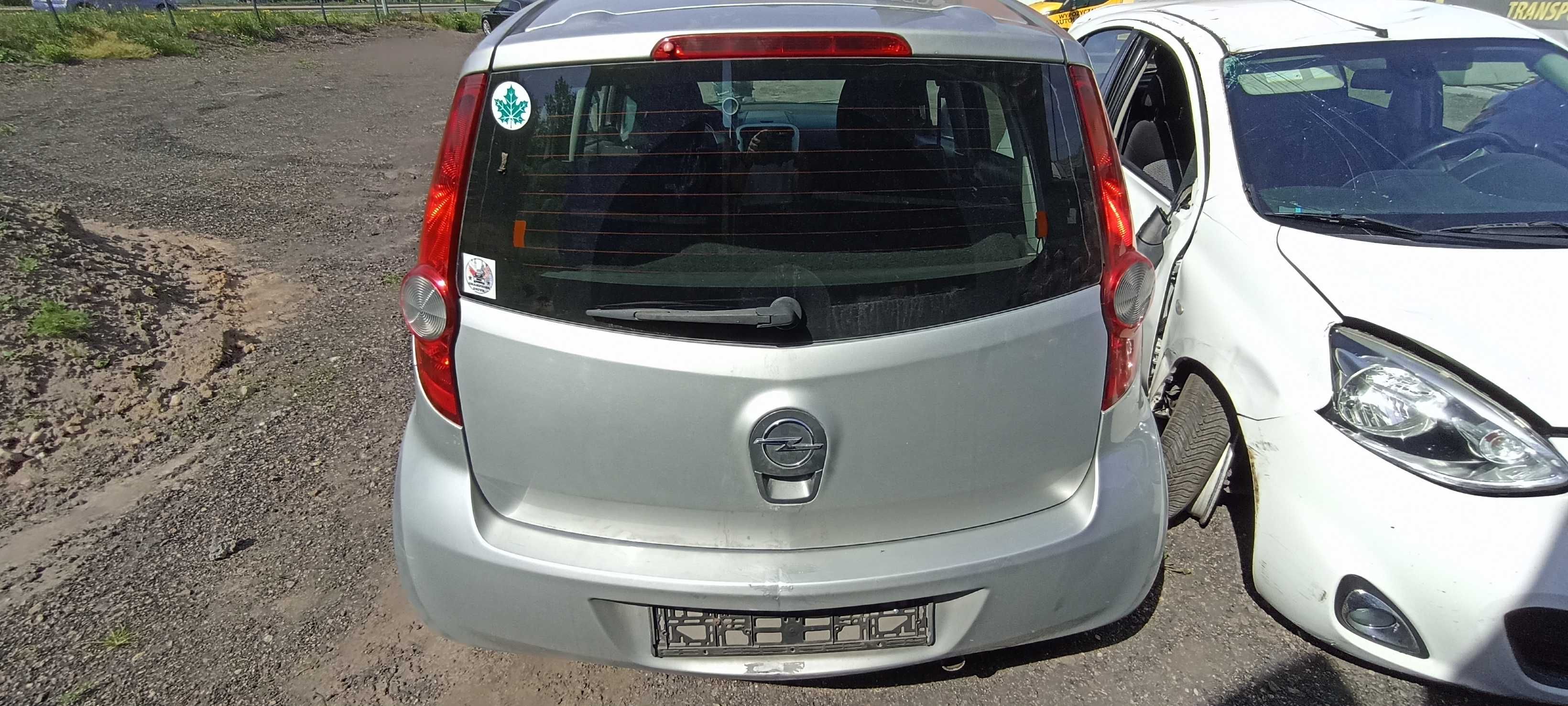 zderzak tył tylny opel agila b zccb