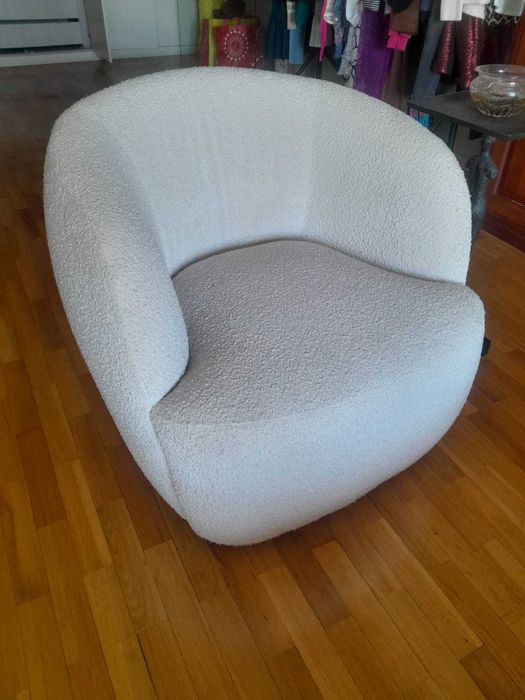 Poltrona creme disenho
