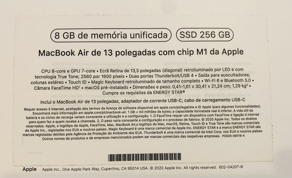 Vendo MacBook Air de 13 polegadas (M1) - Como novo, com garantia!