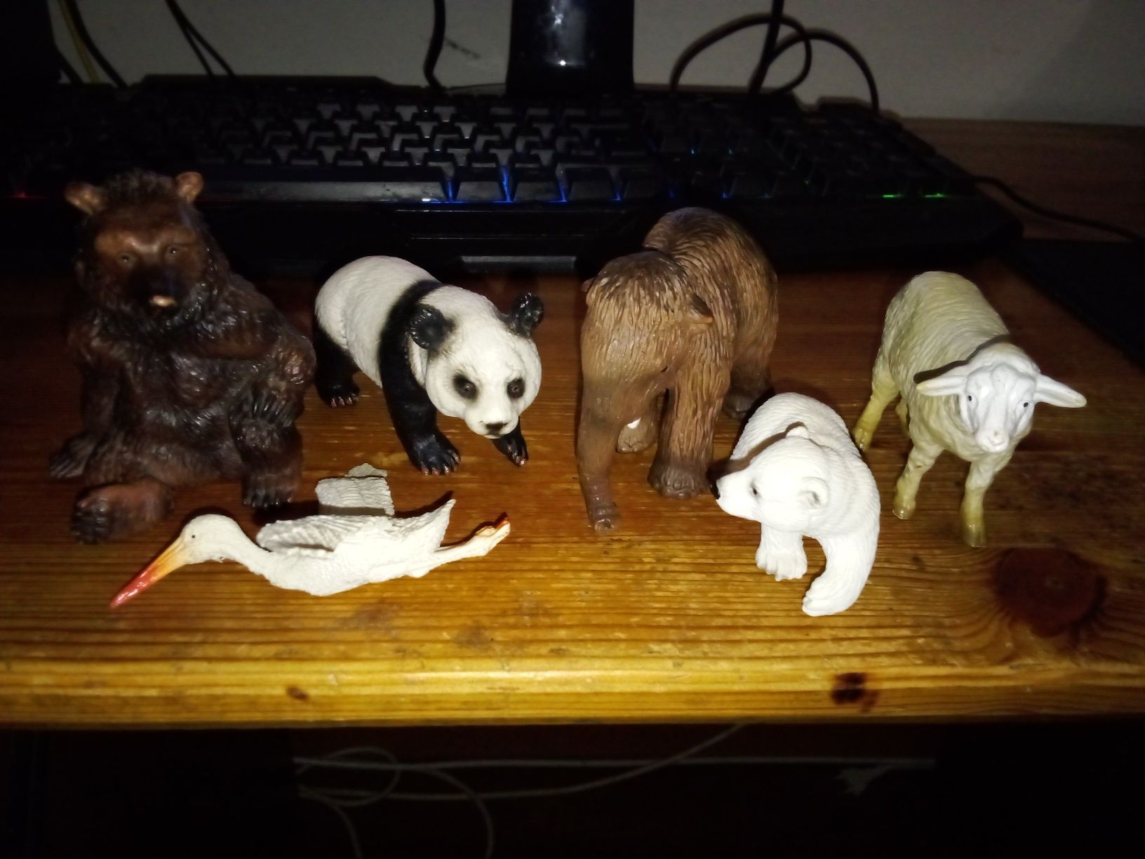 Colecao de miniaturas de animais