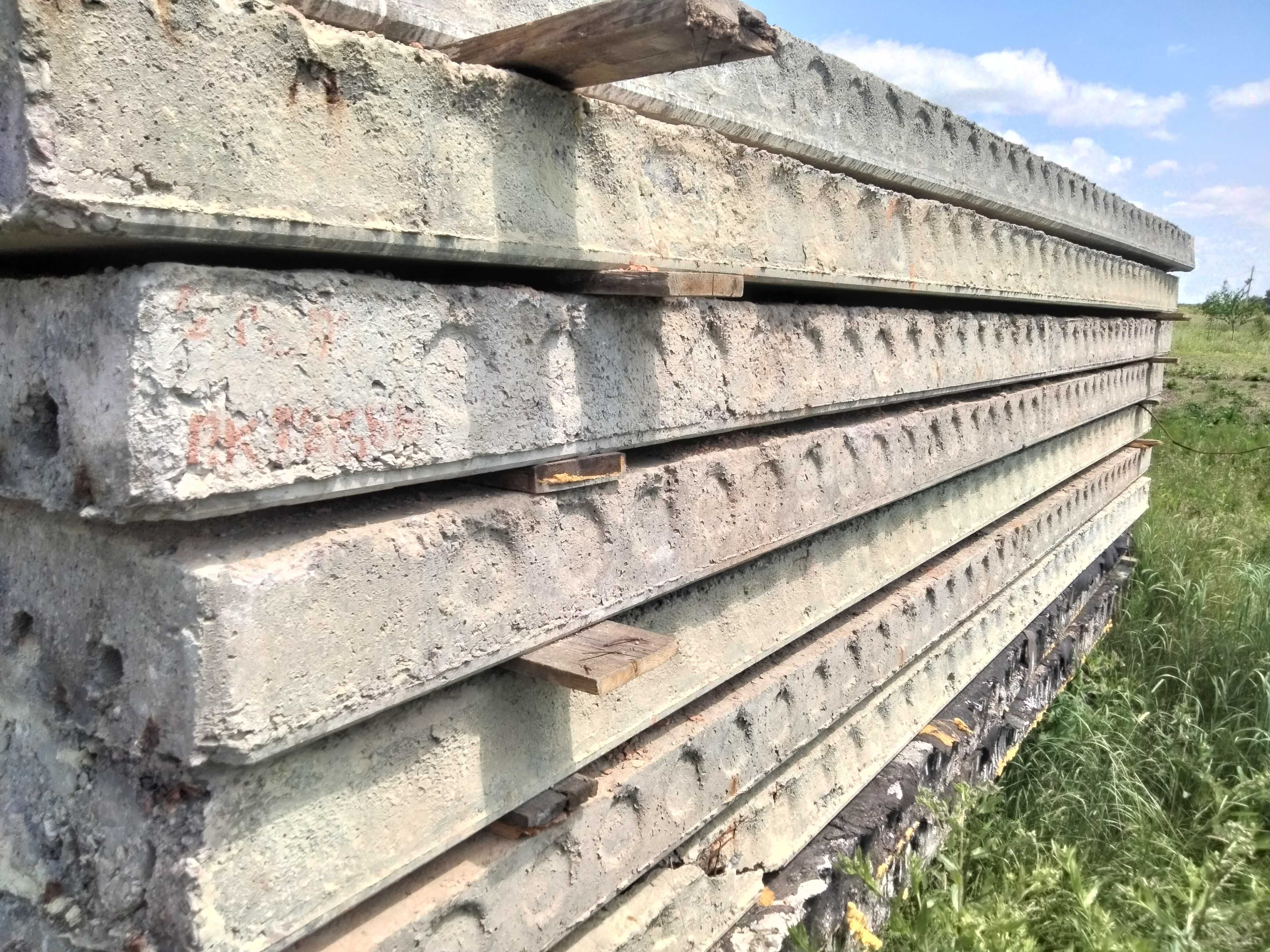Бетонні плити перекриття