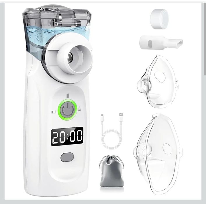 Nigecue przenośny nebulizator cichy inhalator