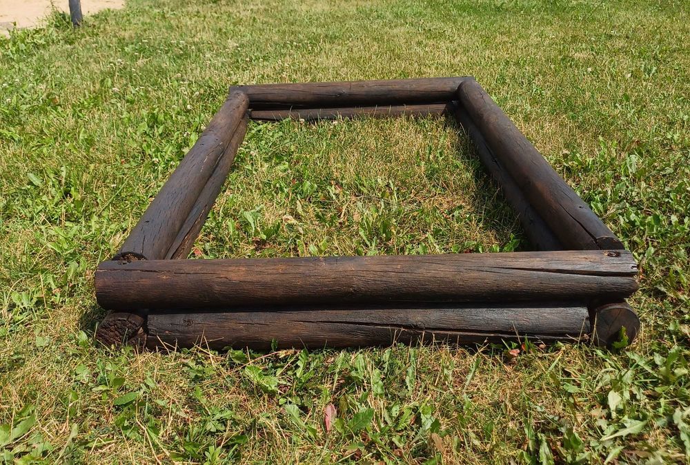 Piaskownica z belek 150x150 lub na wymiar +opcja drobny piasek Dostawa