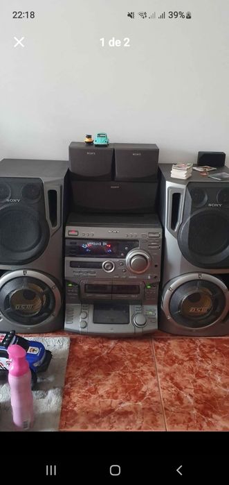 Aparelhagem de som Sony