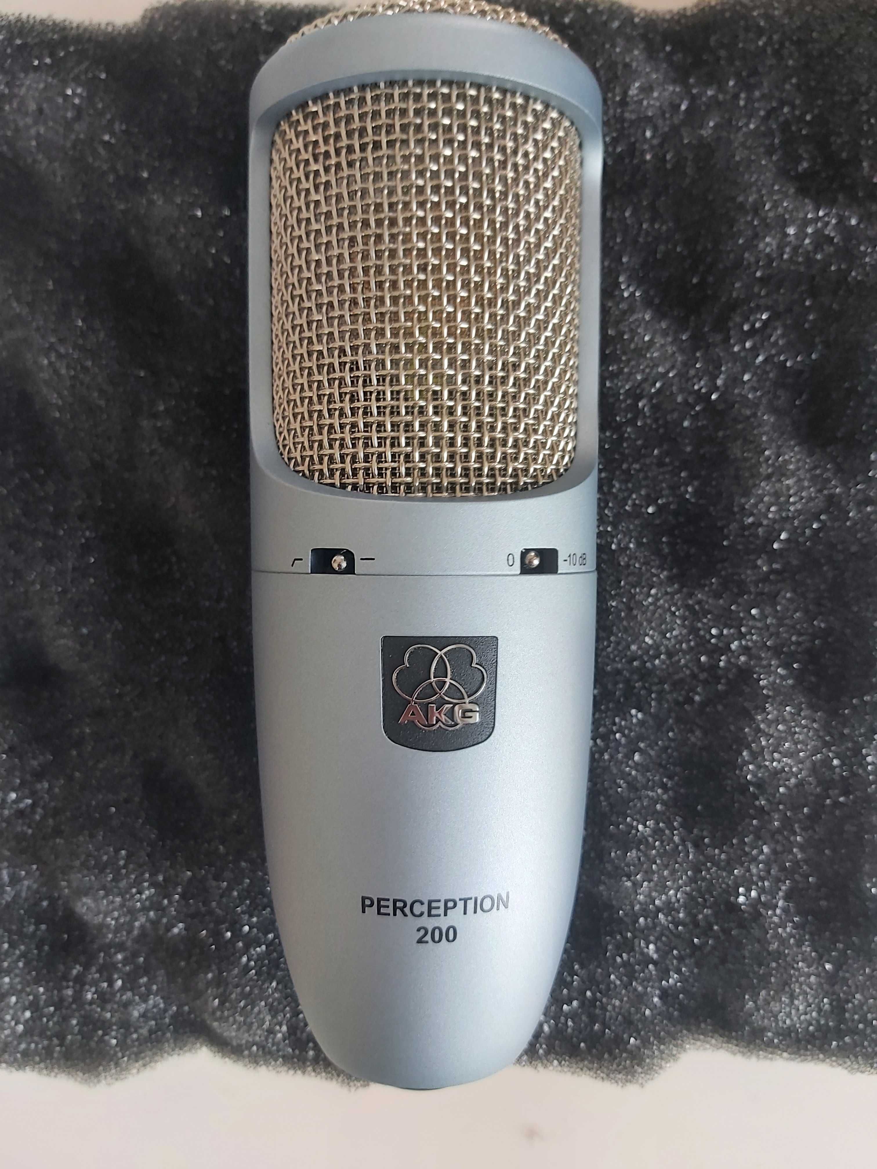 AKG Perception 200- Mikrofon pojemnościowy- stan jak nowy!
