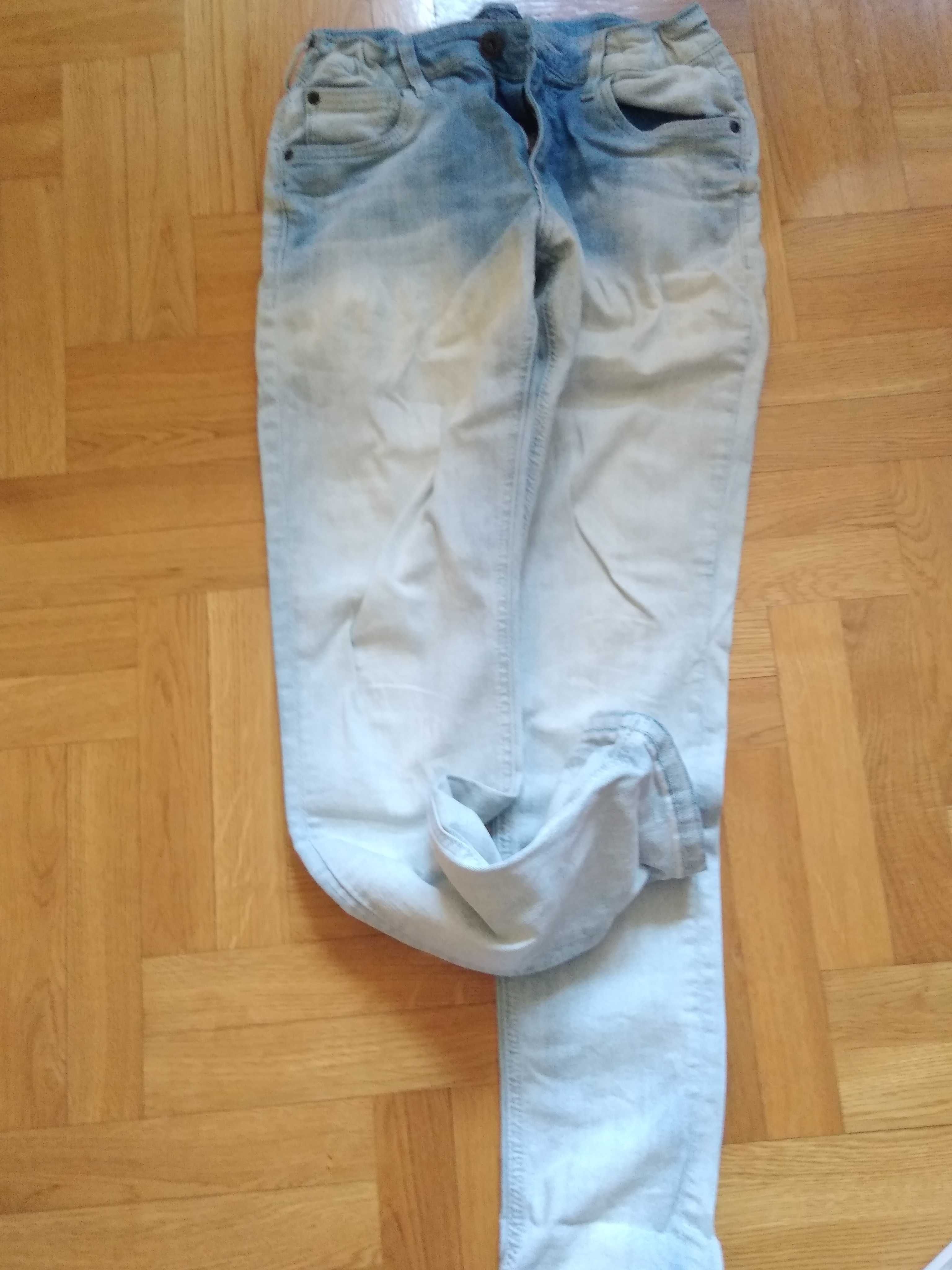 Spodnie chłopięce dżins 158