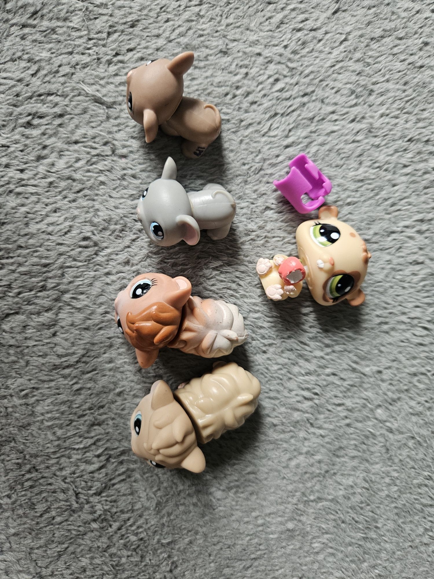 Figurki chomiki myszka swinka morska lps littlest pet shop hasbro