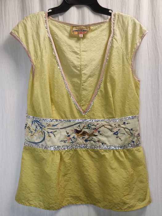 Блузка топ Amazing Jaquard Noa Noa шелк натуральный