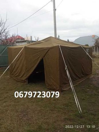 Армейская палатка 4м на 4м новая