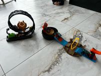 Wyrzutnie - skocznie Monster truck z Hot Wheels