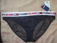 TOMMY HILFIGER Jeans oryg koronkowe siateczkowe majtki figi 3XL / XXXL