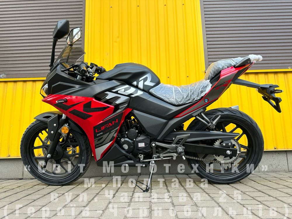 Новий мотоцикл Lifan KPR 250 2025р. ABS/TCS/27.5к.с./водянка/інжектор