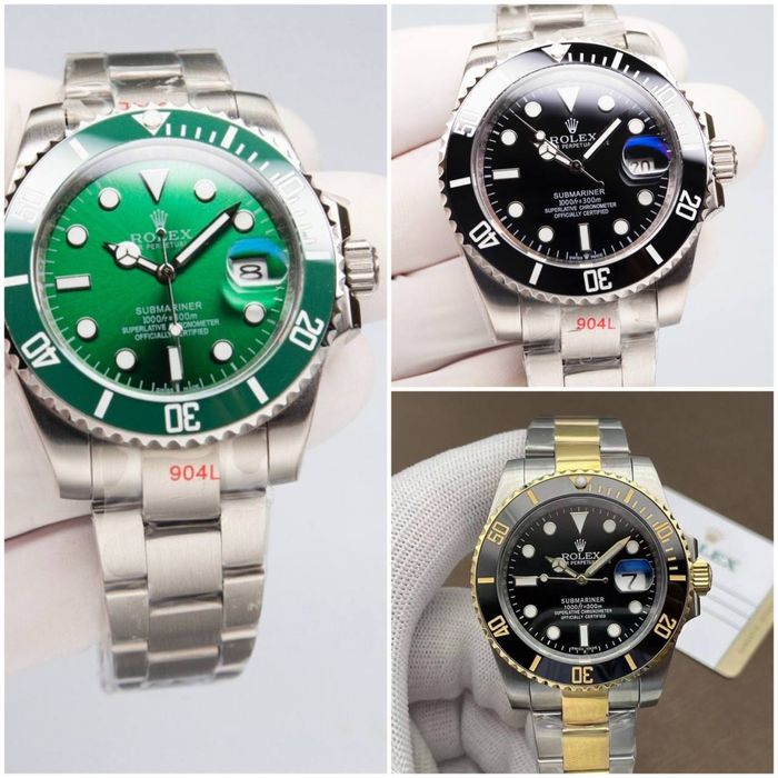 Часы механические ролекс submariner 41мм полный комплект ролекс