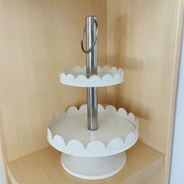 Fruteira Boleira Branca