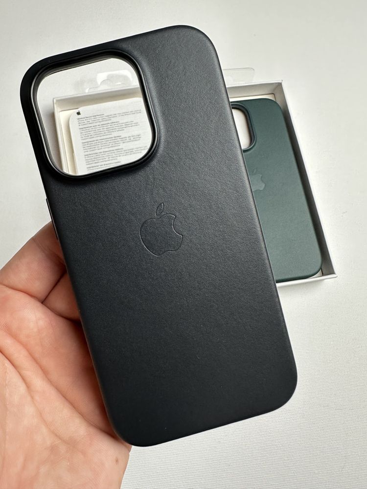 Чохол шкіряний Iphone 14 pro leather case