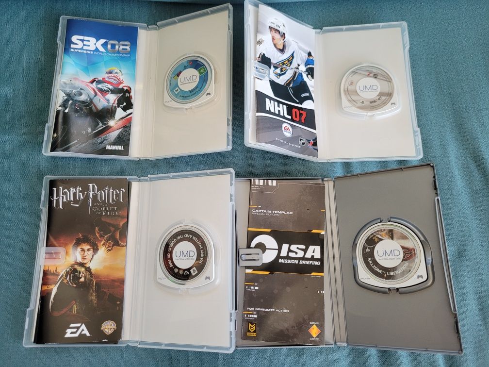 Gry PSP Killzone, Harry Potter, NHL, SBK08