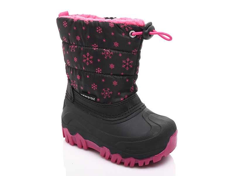 Śniegowce dziecięce buty zimowe ciepłe wodoodporne kozaczki rozmiar 22