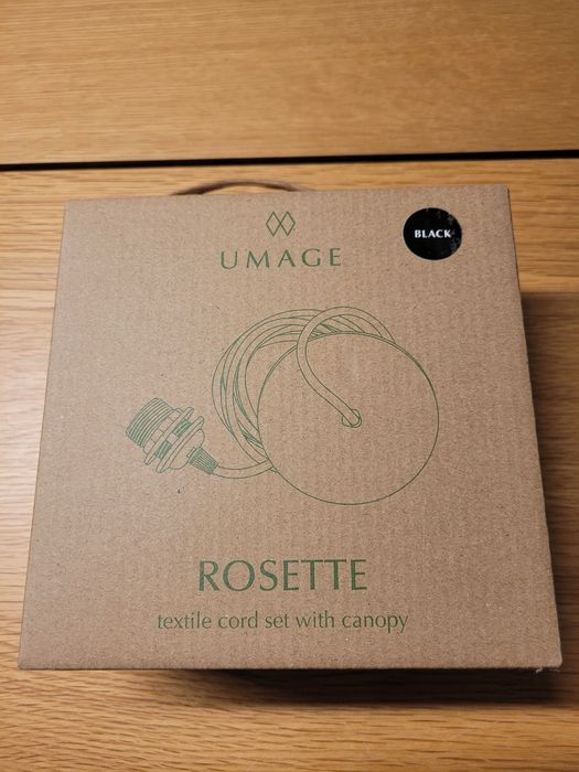 Umage rosette cord set, rozeta, zestaw do zawieszenia
