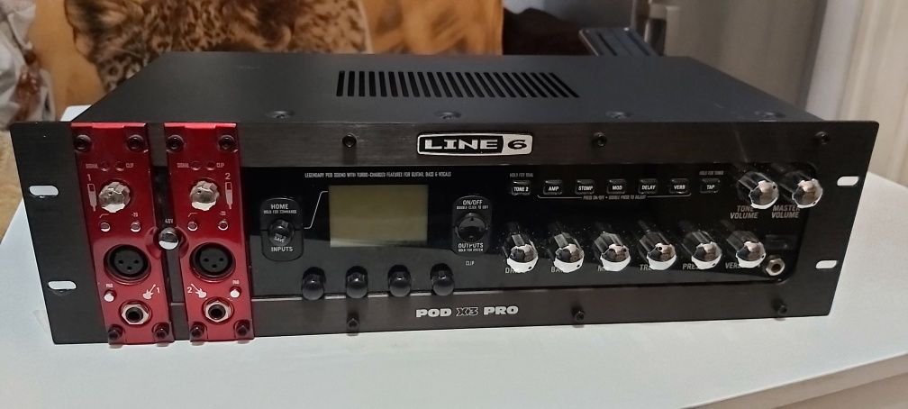 Line 6 POD X3 PRO + FBV kontroler nożny