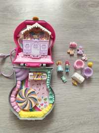 Polly Pocket Candy Cutie Gumball Compact kompaktowy domek z laleczkami