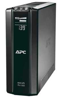 APC Back-UPS Pro 1500 (1500VA/865W, 10xIEC, AVR, LCD)