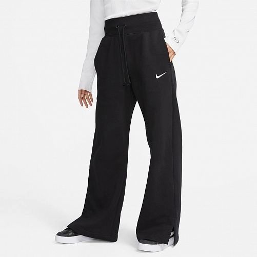 Оригінальні жіночі штани Nike W NSW PHNX FLC HR PANT WIDE DQ5615-010