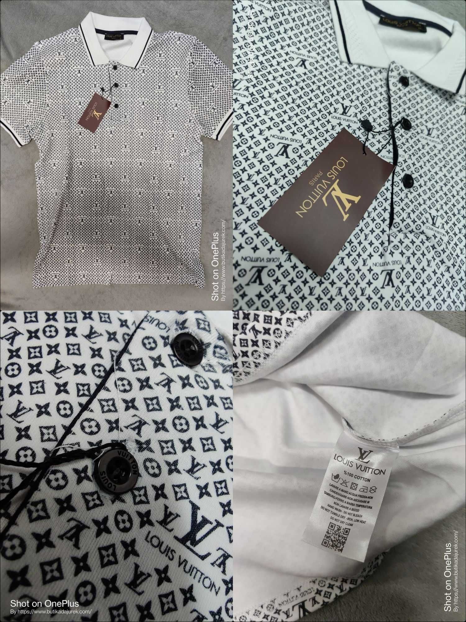 Koszulka męska Polo Louis Vuitton LV shirt Premium OUTLET