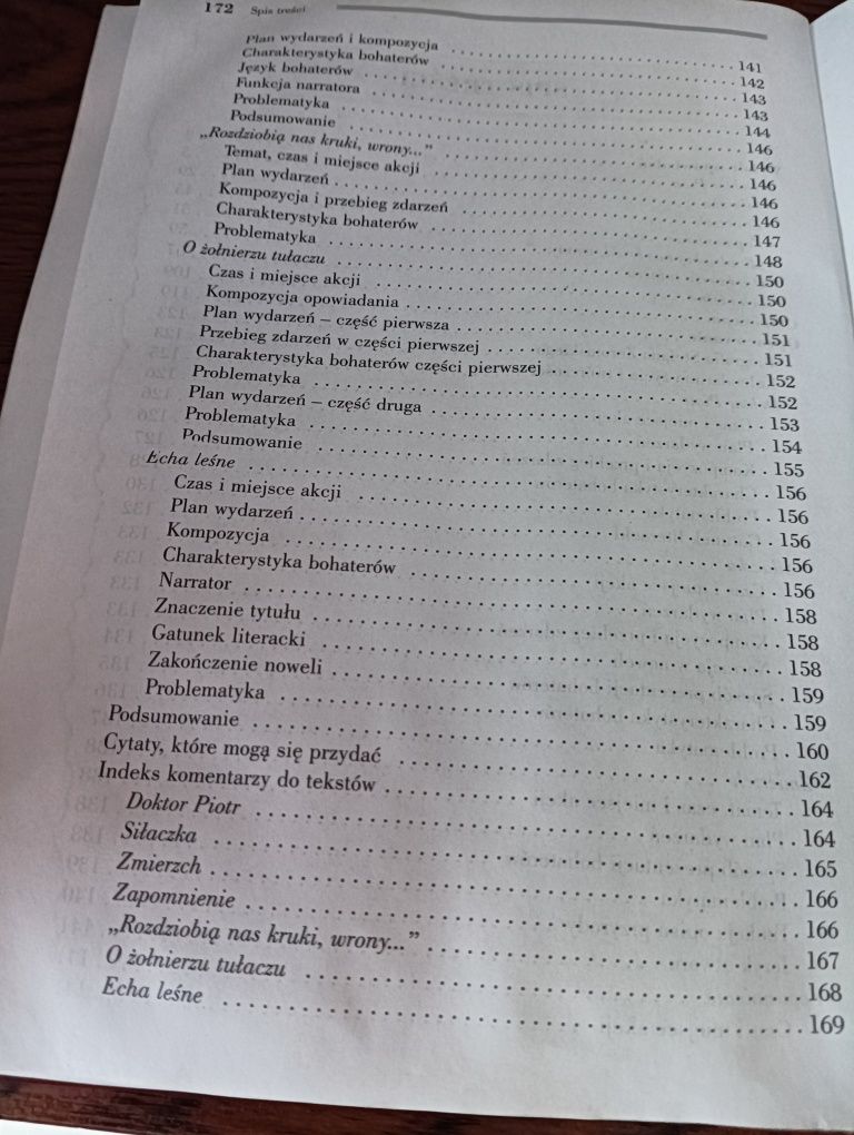 Opowiadania Siłaczka, rozdziobią nas kruki i wrony Zmierzch, Echa leśn