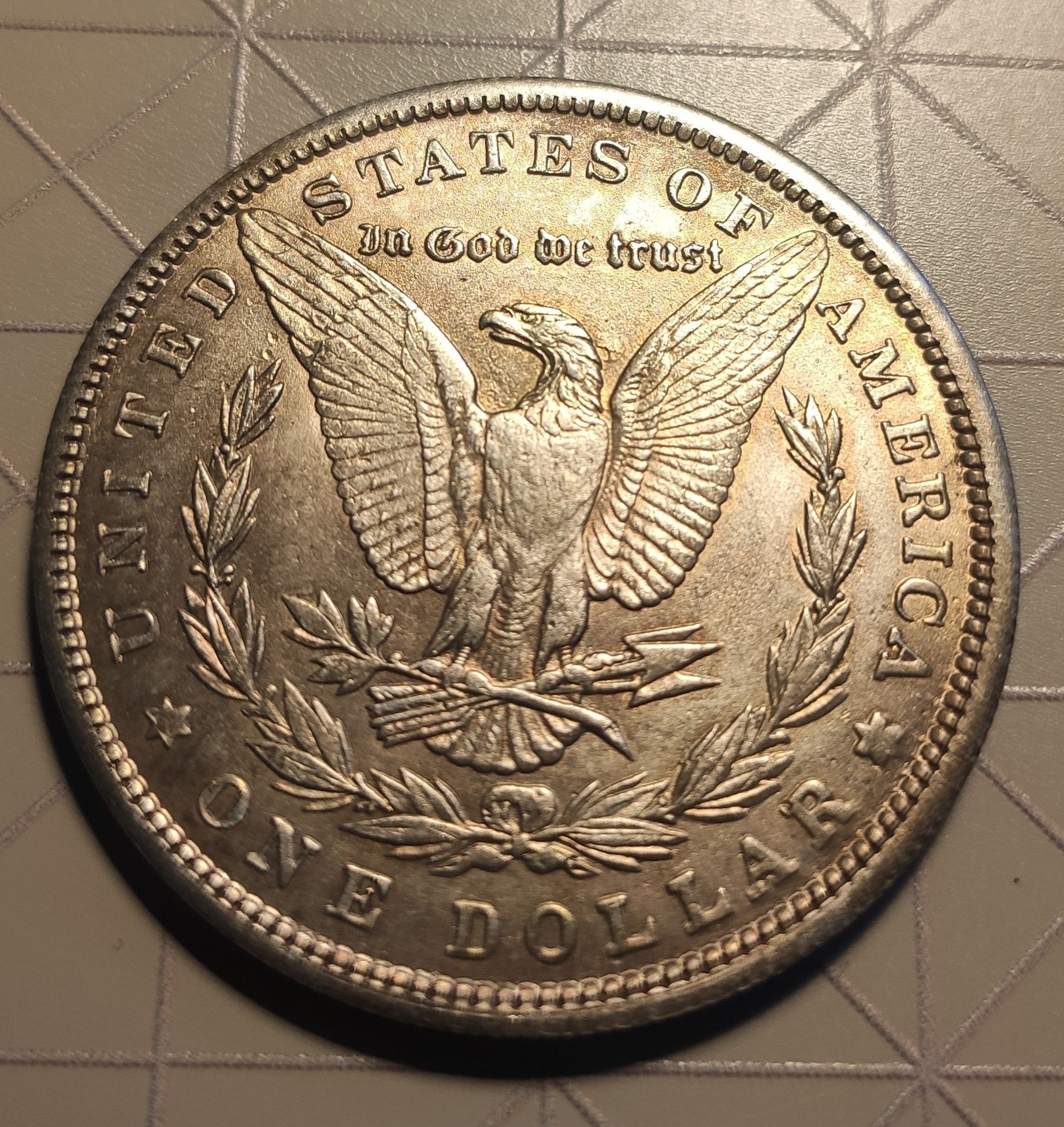 Moneta USA z 1888 r. one dollar