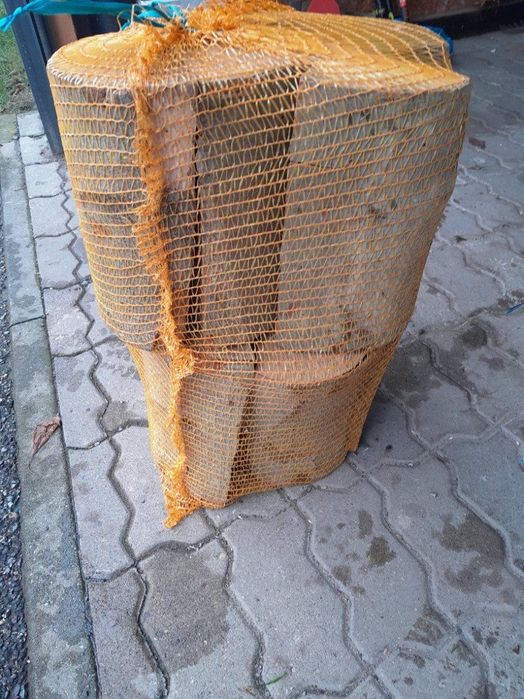 Drewno w workach sezonowany buk do wędzenia