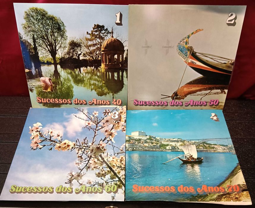 28 LPs de vinil 4 coleções completas