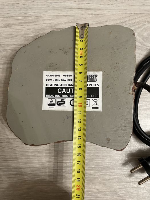 Нагріваючий камінь Exo Terra 10W 15х15см, обігрівач в тераріум