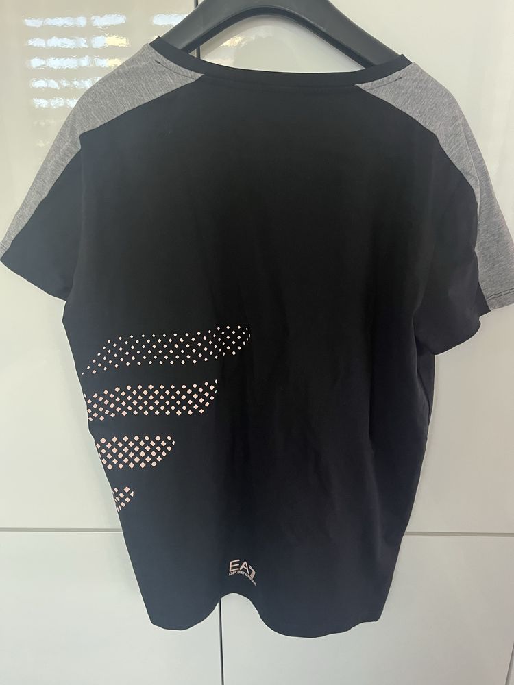 Czarny t- shirt Armani EA7
