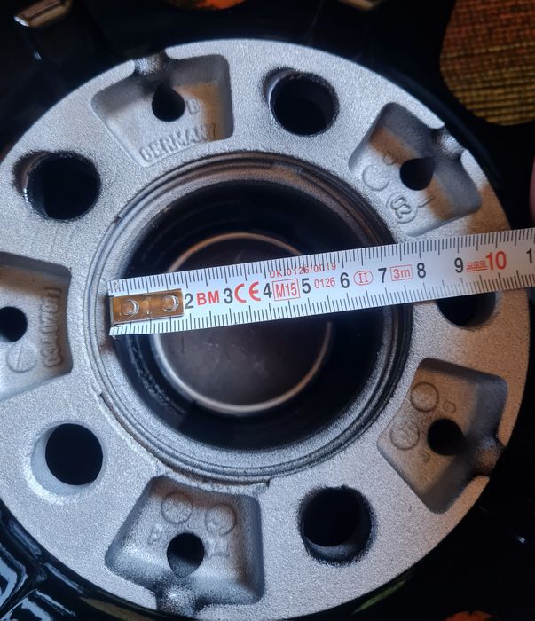 Jak nowe czarne alufelgi BBS Motor Sport 81/2JX19H2 R19 5x112 ET35