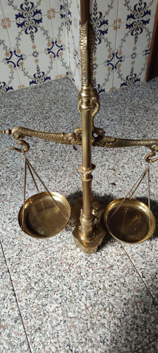 Braseira balança Pote JarraLatão cobre