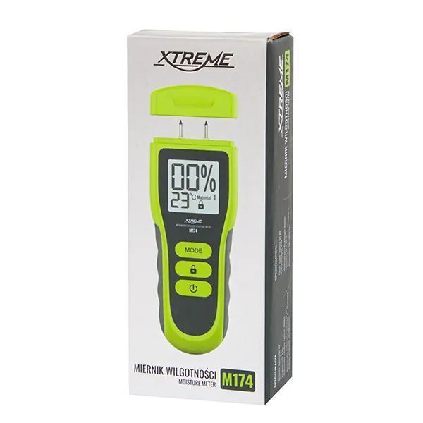 Miernik wilgotności drewna ekran LCD XTREME M174 cyfrowy 50-174#