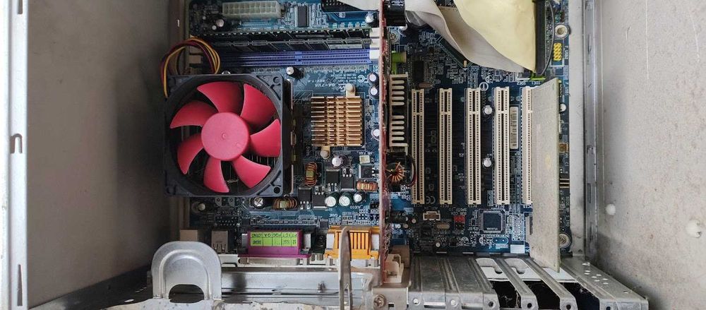 Комплект материнка, процесор, озу, відеокарта