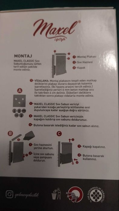 Dozownik mydła w płynie 500ml Model TL02