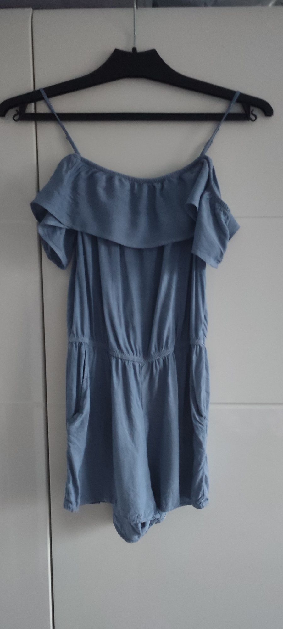 H&M 2 kombinezony  krótkie i długie nogawki 11-12lat 152 cm